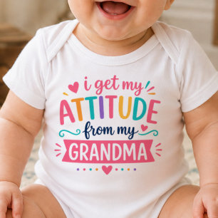 I Get My Attitude From Grandma Bodysuit