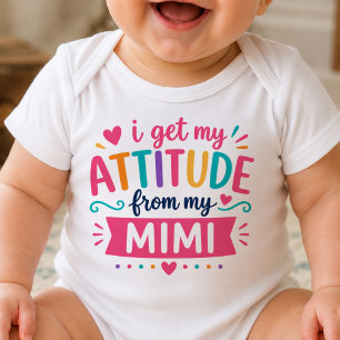 I Get My Attitude From My Mimi Bodysuit