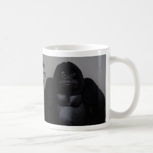 I get Ugly without my coffee -  humourous mug