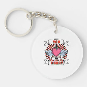 I Give You My Heart Keychain