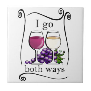 I Go Both Ways! Tile