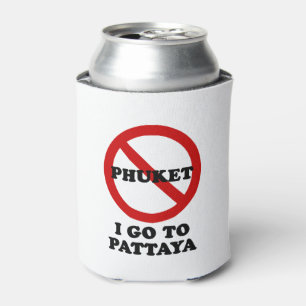 I GO TO PATTAYA CAN COOLER
