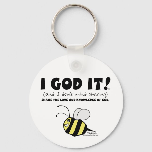 I GOD IT! KEYCHAIN (Front)