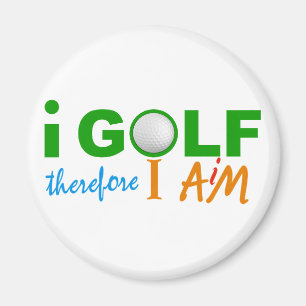 I GOLF magnet