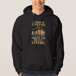 I Googled My Symptoms Camping Camper Glamping Hoodie