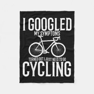 I Googled My Symptoms Turns Out I Just Need To Go  Fleece Blanket