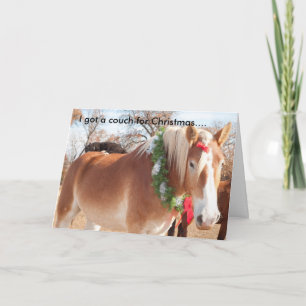I got a couch for Christmas.... Holiday Card