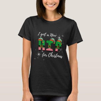 I Got A New Hip For Christmas Funny Hip Replacemen T-Shirt