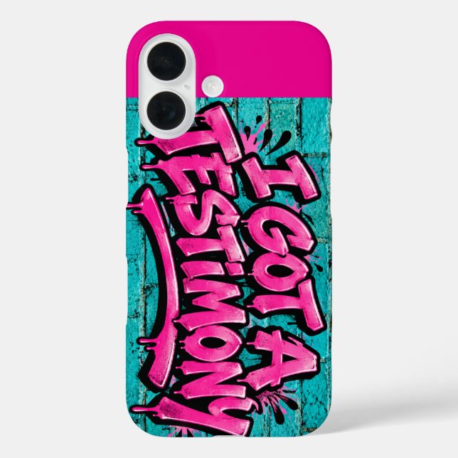 I got a testimony  Case-Mate iPhone case (Back)