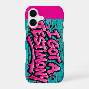 I got a testimony iPhone 16 case