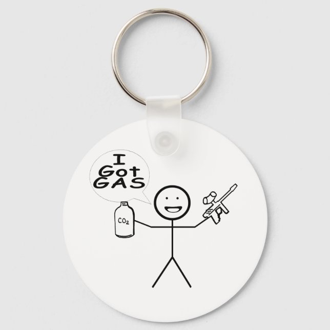 I Got Gas Keychain (Front)