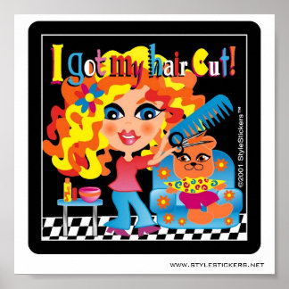 I Got My Hair Cut! Poster for Salon