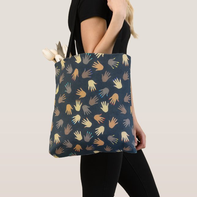 I Got My Nails Done Tote Bag (Close Up)