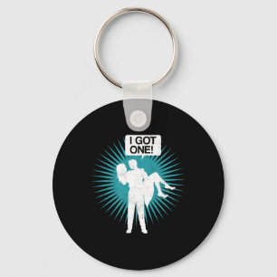I Got One Funny Bachelor Party Bride Groom Gift De Keychain