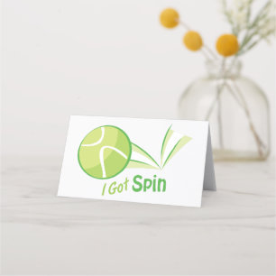 I Got Spin Place Card