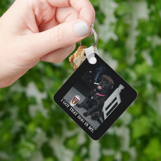 I Got That Dog In Me, Funny Cane Corso Personality Keychain (Hand)