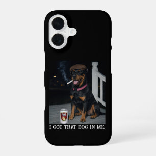 I Got That Dog In Me, Funny Doberman Pinscher Meme iPhone 16 Case