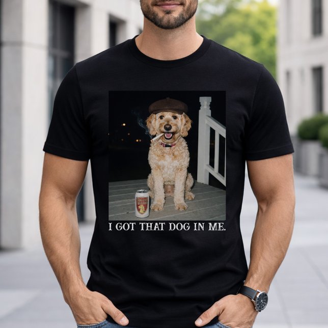 I Got That Dog In Me, Funny Golden Doodle Meme T-Shirt (Creator Uploaded)