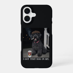 I Got That Dog In Me, Funny Kerry Blue Terrier iPhone 16 Case