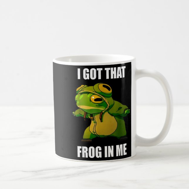 I Got That Frog In Me  Coffee Mug (Right)