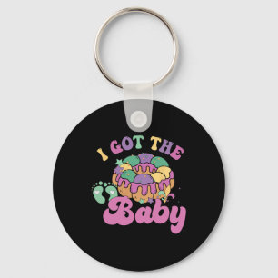 I Got The Byby Funny Mardi Gras Louisiana Carnival Keychain