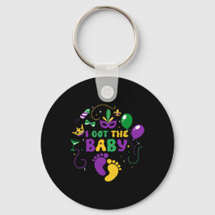 I Got The Byby Mardi Gras Carnival Celebration  Keychain