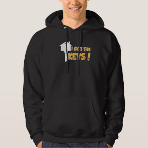 I Got The Keys Landlord Home House Homeowner Hoodie