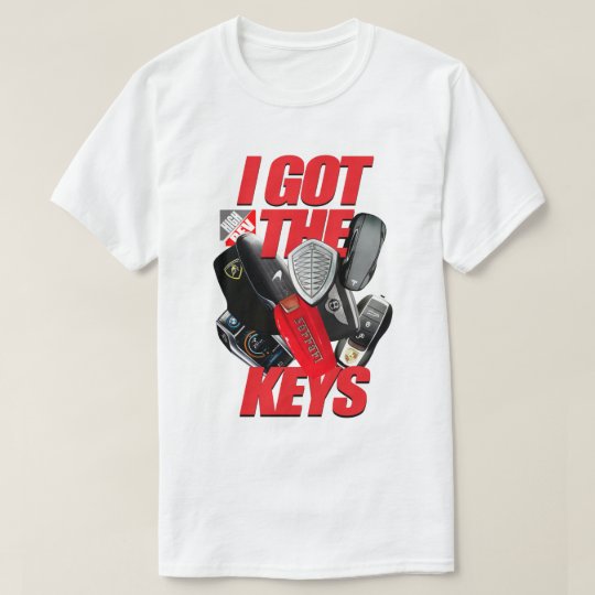 I Got The Keys Tee by HR