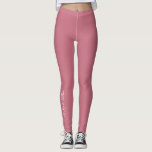 I Got This Pink Leggings<br><div class="desc">Express yourself Pink Leggings with the words "I Got This" on the bottom right side leg. Everyday or activewear leggings.</div>