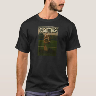 I Got This Zombie Football Raglan Baseball Tee