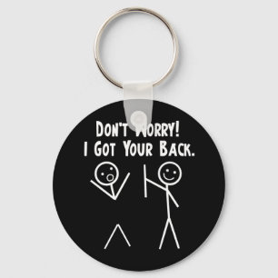 I Got Your Back! Keychain
