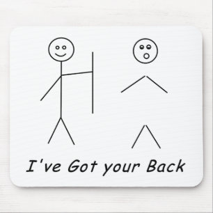 I Got Your Back Mouse Pad