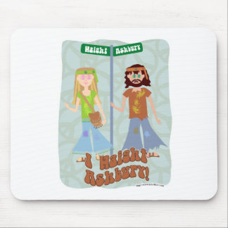 I Haight Ashbury Mouse Pad
