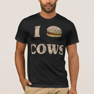 I Hamburger Cows T-Shirt