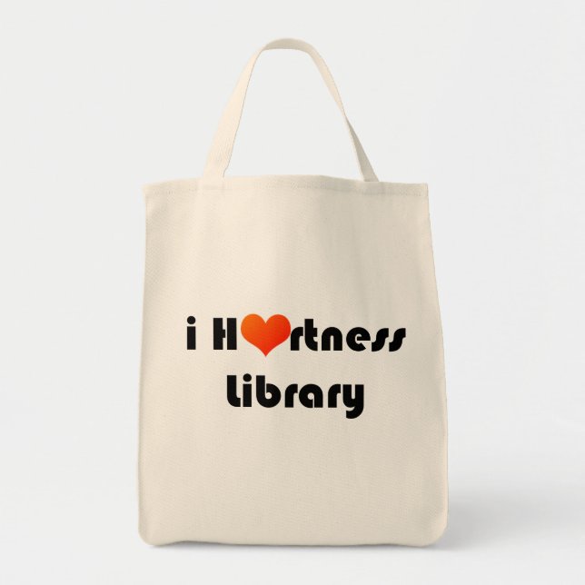 i Hartness library tote (Front)