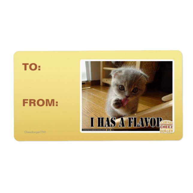 I has a flavour (Front)