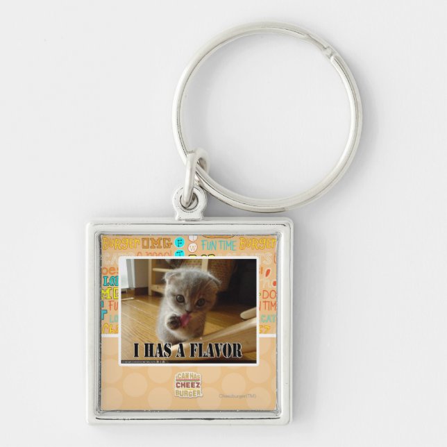 I has a flavour keychain (Front)