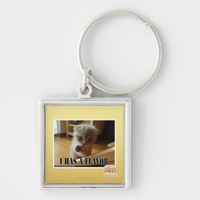 I has a flavour keychain (Front)