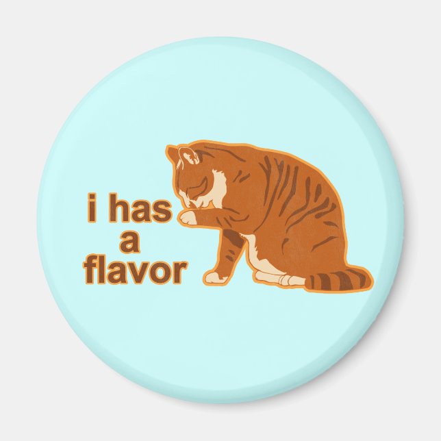 I has a flavour, LOL CAT Magnet (Front)