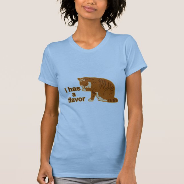 I has a flavour, LOL CAT T-Shirt (Front)