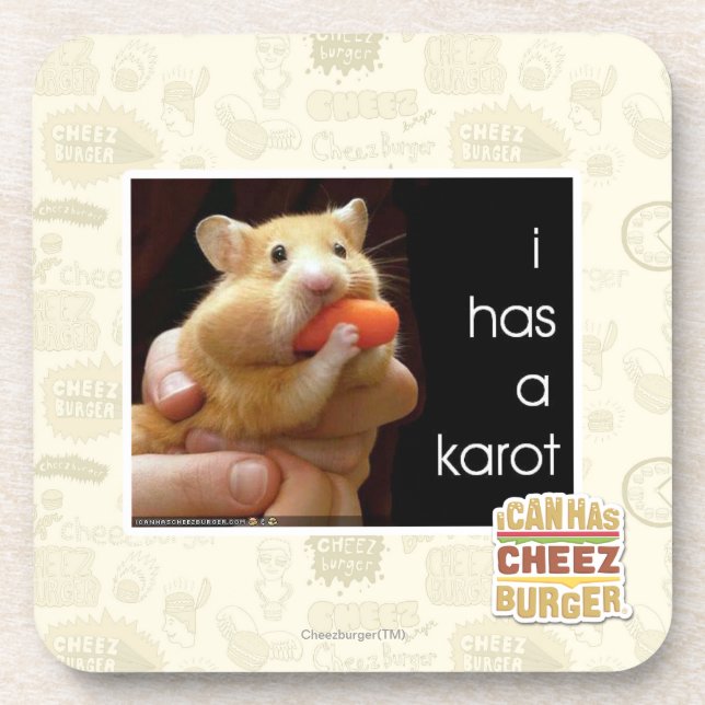 I has a karot coaster (Front)