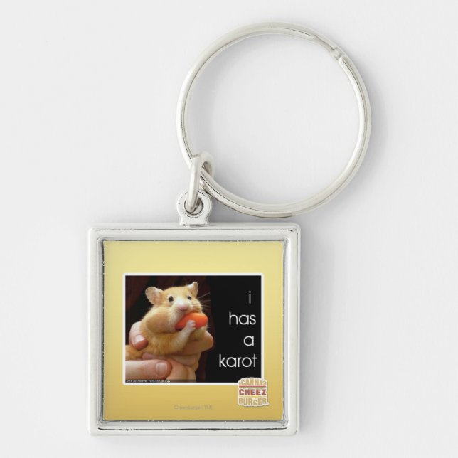 I has a karot keychain (Front)