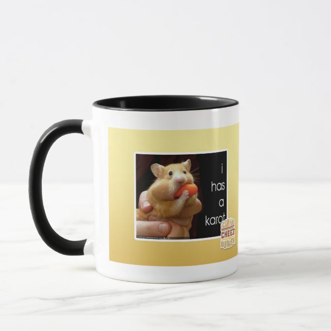 I has a karot mug (Left)