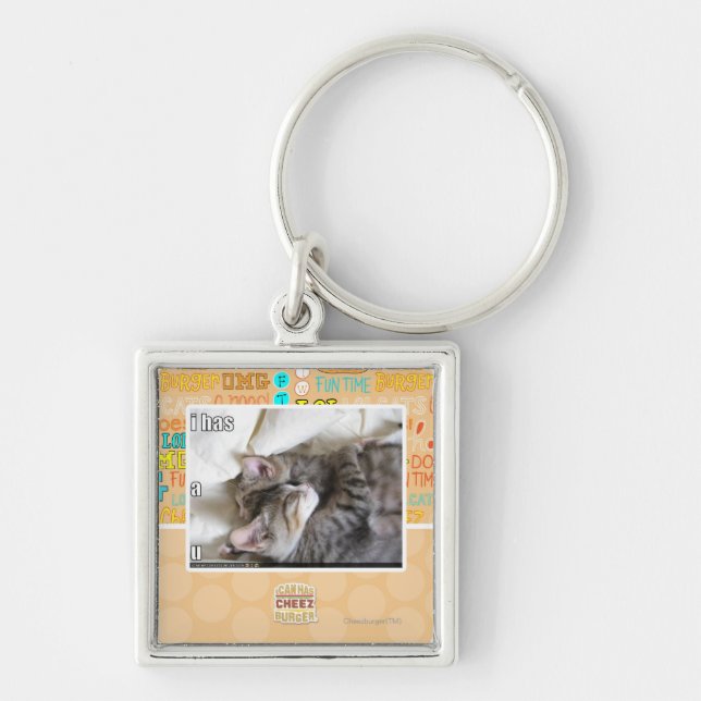 I has a u keychain (Front)