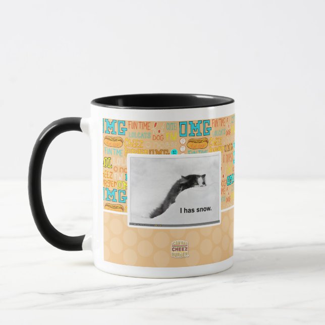 I has snow. mug (Left)