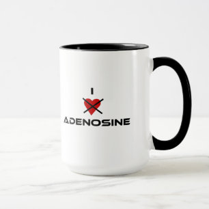 I hate adenosine - mug for nerdy coffee lovers!