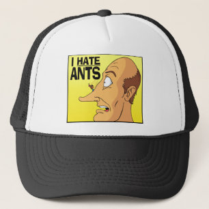 I HATE ANTS TRUCKER HAT