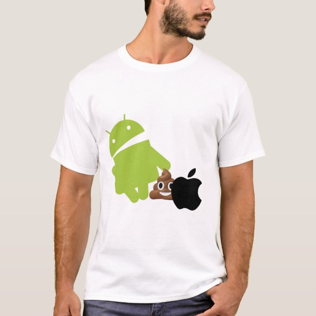 I hate Apple Men’s T-shirt (Front)