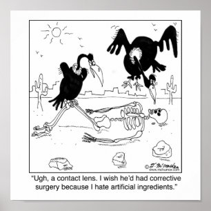 I Hate Artificial Ingredients Poster