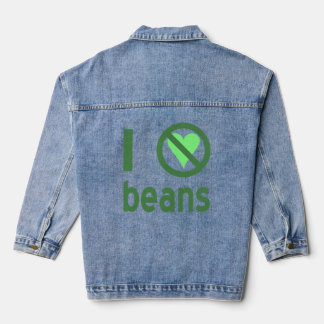 I Hate Beans Denim Jacket